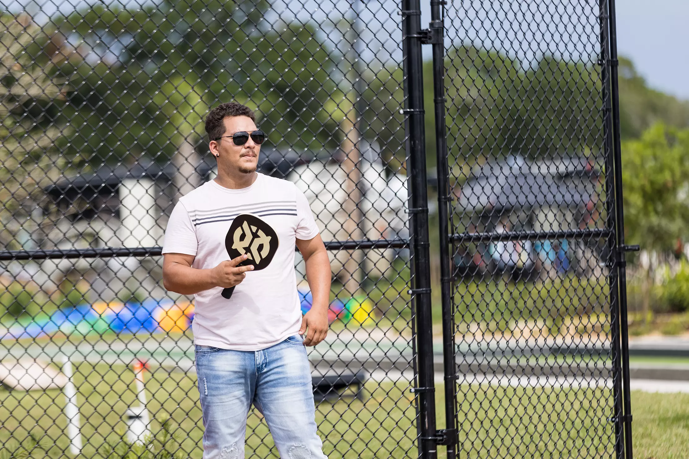 pickleball court at rv resort