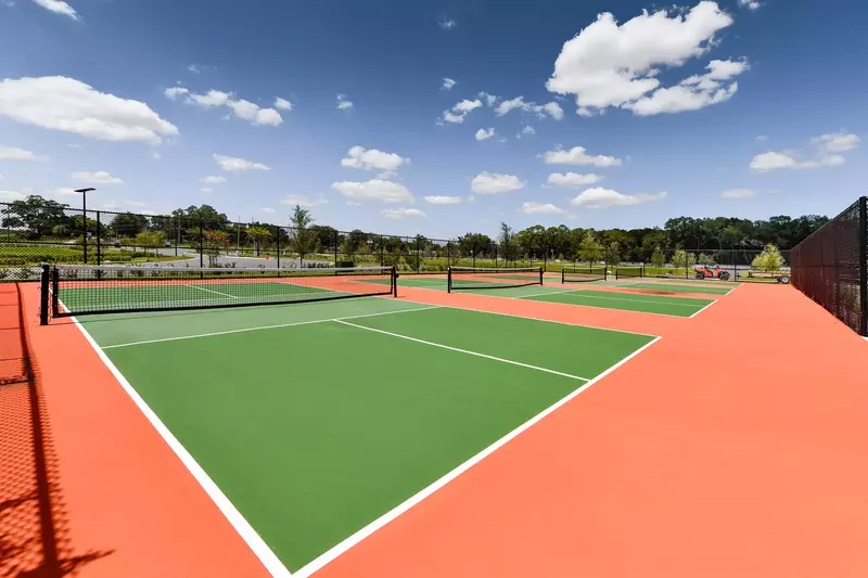 tennis and pickleball courts